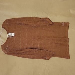 NEW! Indigo Soul Bronze Mesh Shirt